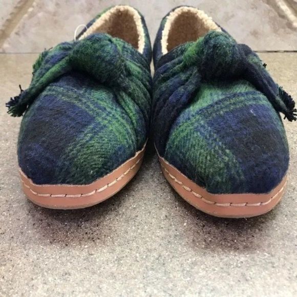 NEW TOMS Alpargata Leather Wrap Faux Shearling Lined Slip-On Sneaker size 5 - Picture 3 of 5